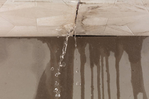 Professional Burst Pipe Cleanup technician working in Dennis, MA